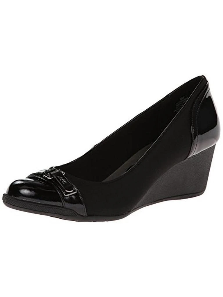Anne Klein Sport Tamarow Womens Toe Cap Pumps Wedge Heels 1