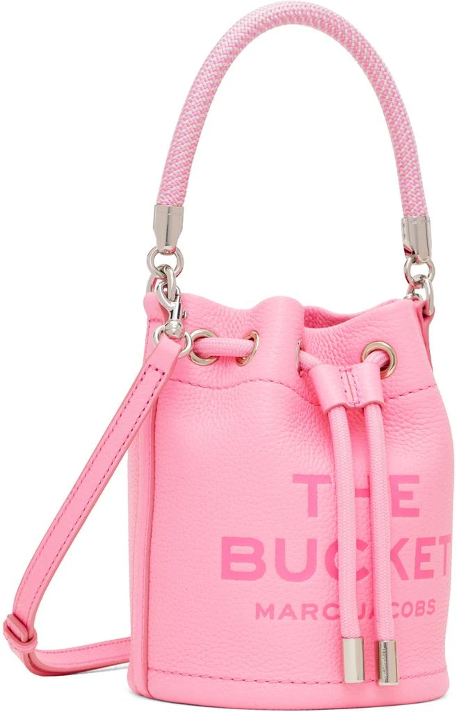 Marc Jacobs Pink 'The Leather Mini Bucket' Bag 2