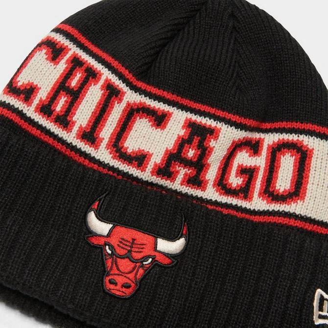 New Era New Era Chicago Bulls NBA Retro Beanie Hat 5