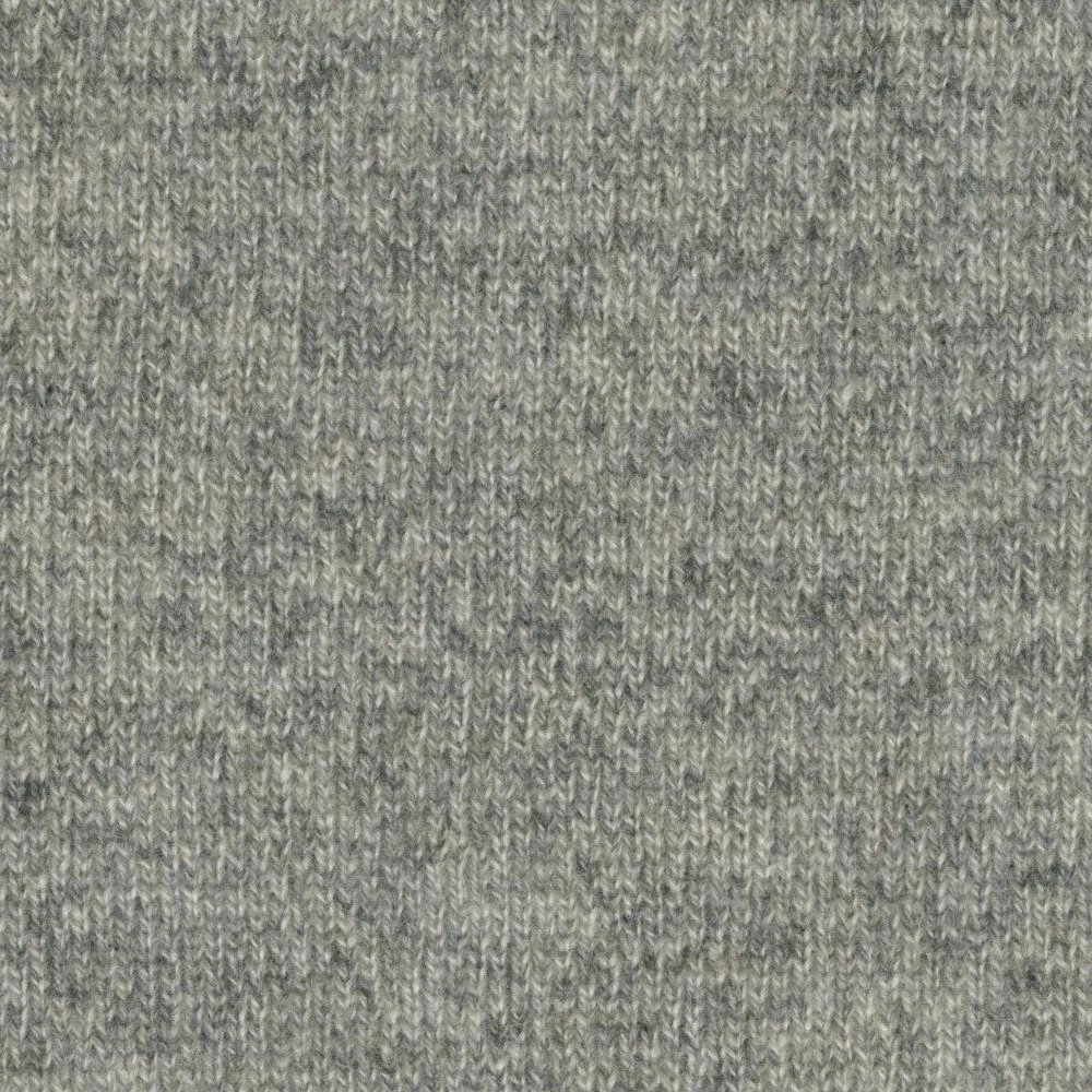 Scott Barber 100% Cashmere Mouliné Vee, Pewter 2