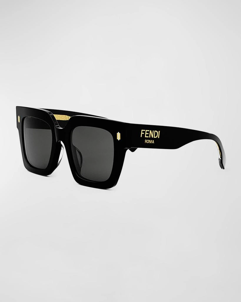 Fendi Fendi Roma Square Acetate Sunglasses 1