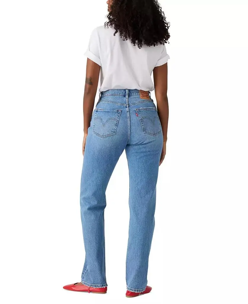 Levi's Women's 501 Curve High-Rise Straight-Leg Jeans 10