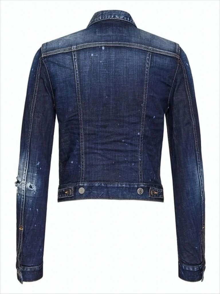 DSQUARED2 Cropped Denim Jacket 2