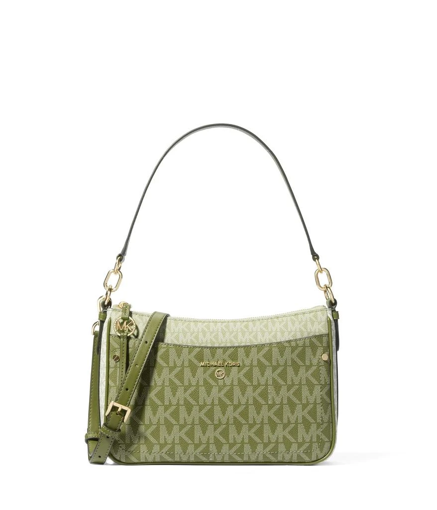 Michael Kors Jet Set Charm Medium Top Zip Pochette Crossbody 1