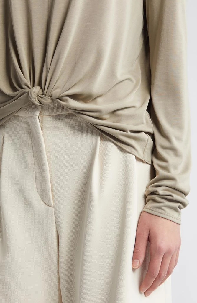 Rag & Bone Jenna Knotted Long Sleeve T-Shirt 4