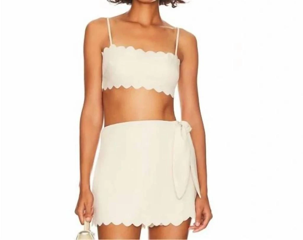 Tularosa Tularosa - Nora 2-piece Set Crop Top & Skort 1