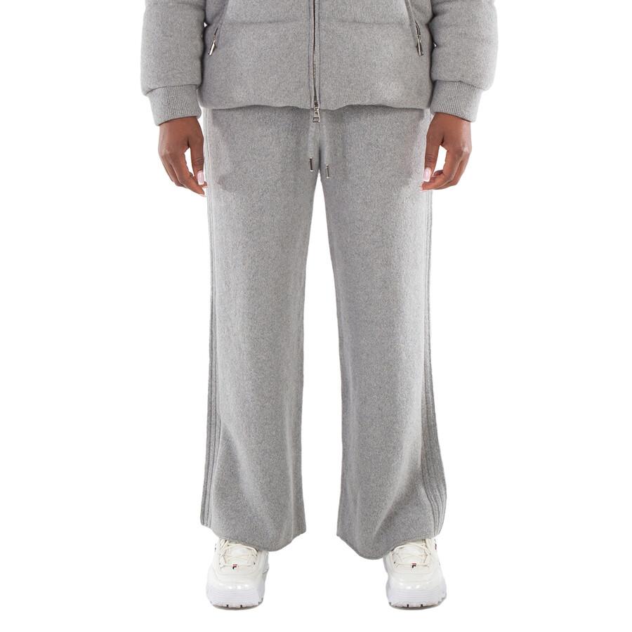 Moncler Charcoal Cashmere-Blend Relaxed-Fit Sweatpants