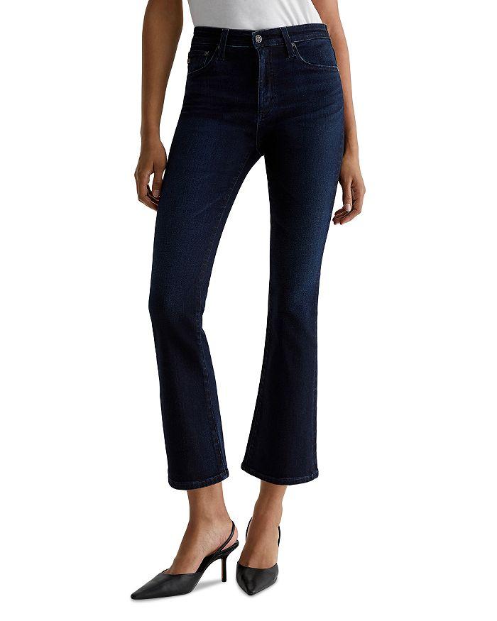 AG Farrah Mid Rise Bootcut Crop Jeans in 3 Years Berlin