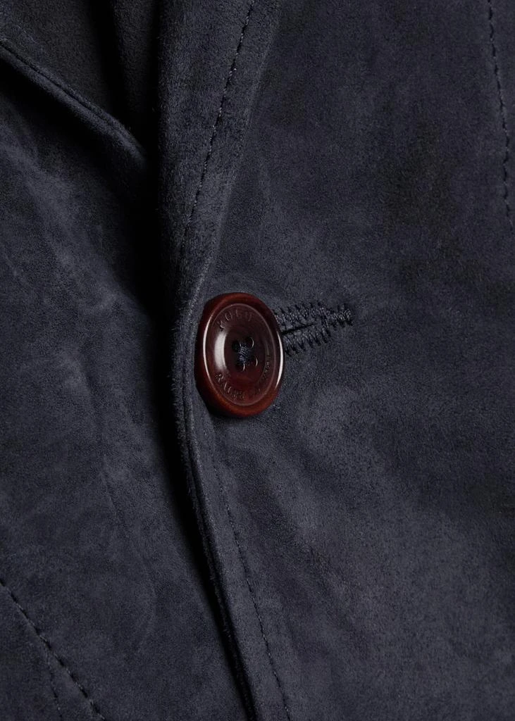 Ralph Lauren Single-breasted suede jacket 5