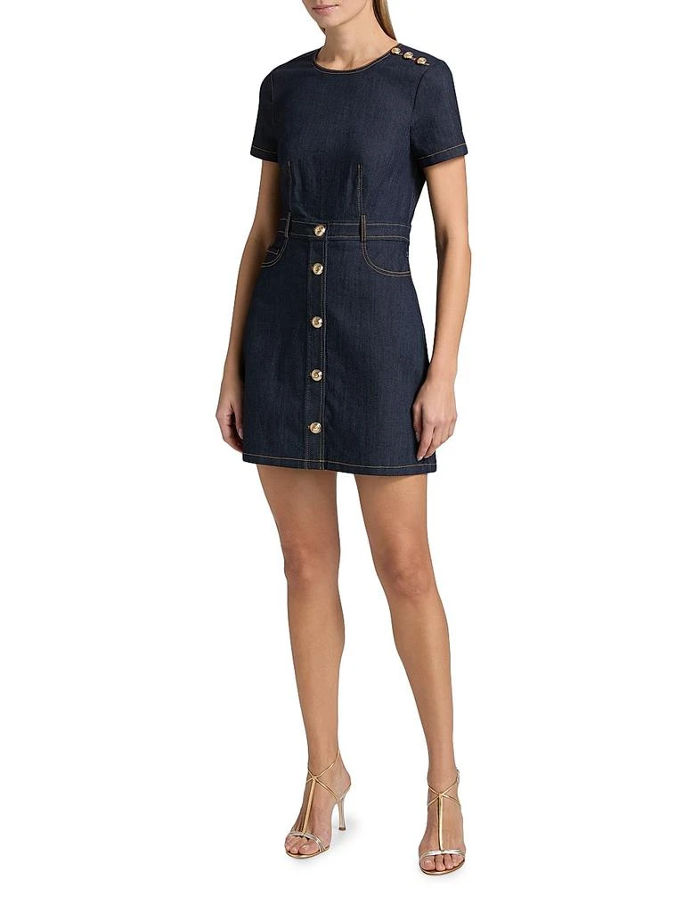 Cinq à Sept Niya Stretch-Denim Minidress 2