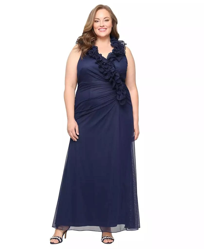 sachin and babi light blue dress Affordable Fitted Prom Dresses Online in USA | Bodycon Sequin, Satin,  Backless Gowns | Buy Corset Satin Gown main image 0