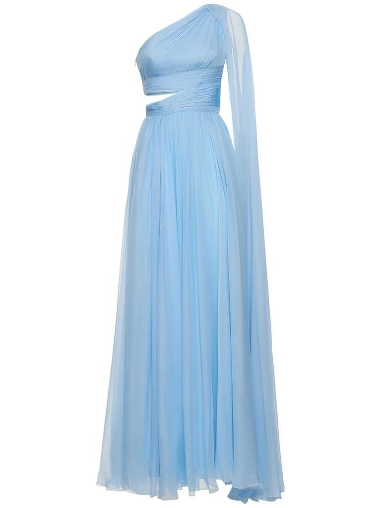sachin and babi light blue dress Vince camuto floral crinkle chiffon maxi dress + FREE SHIPPING