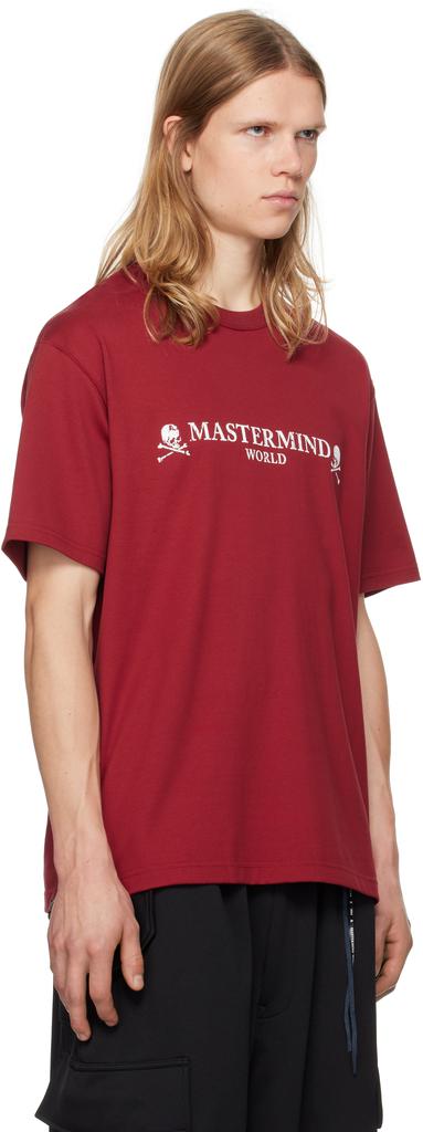 mastermind WORLD Red Logo T-shirt