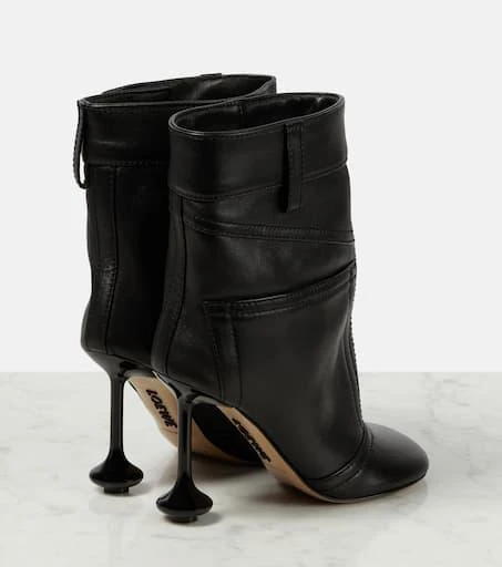 Loewe Toy leather ankle boots 3