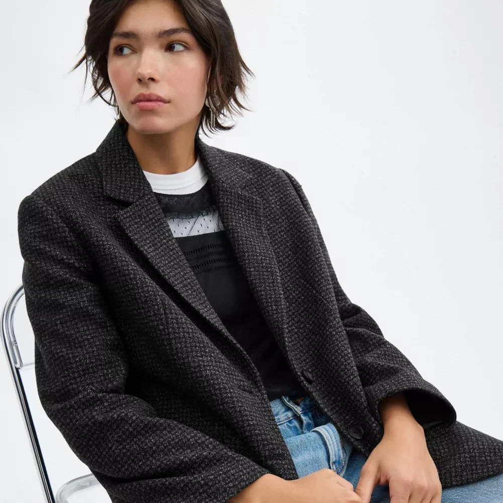 Coach Tailored Wool Jacket 4