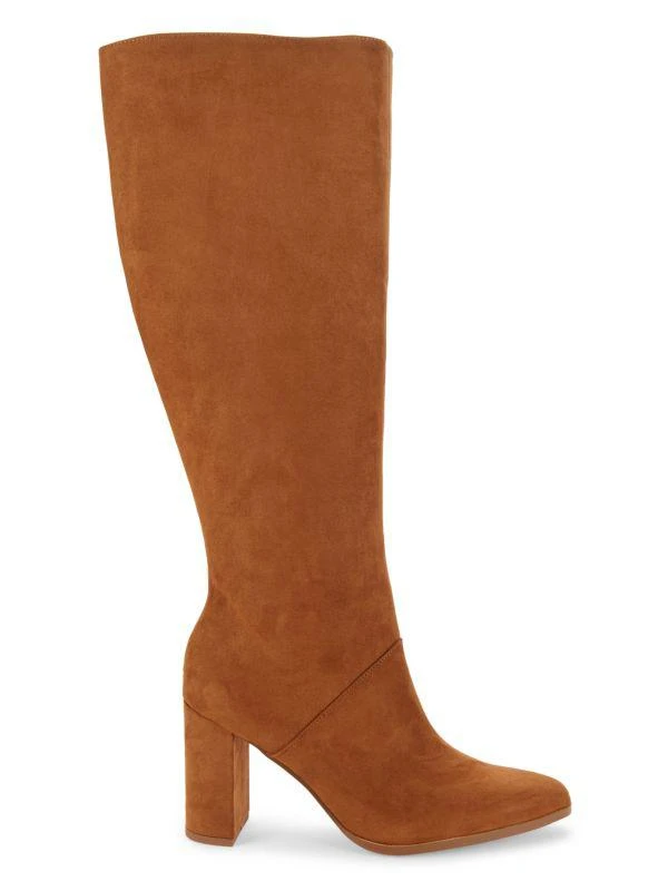 Saks Fifth Avenue Brooke 81MM Block Heel Knee High Boots 1