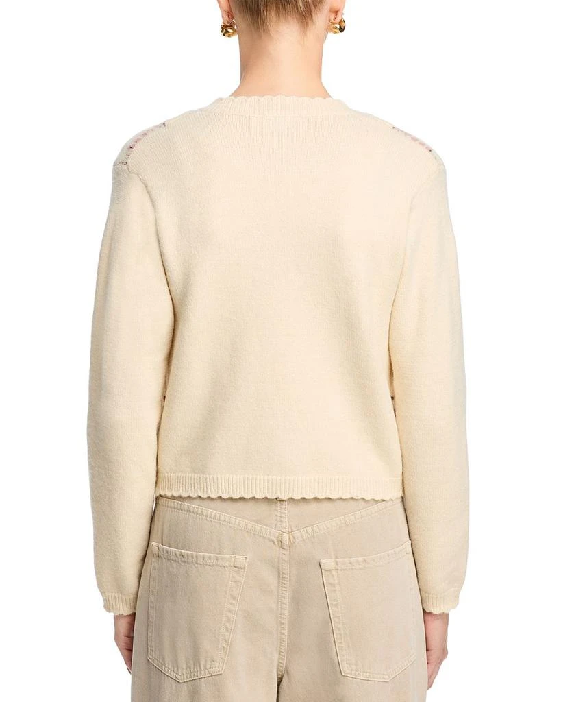 AQUA Fair Isle Cardigan - Exclusive 3