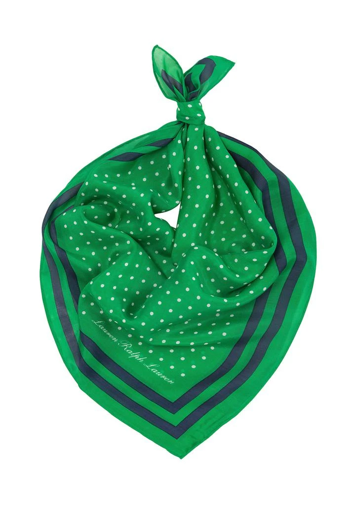 Ralph Lauren Nautical Small Squares Scarf