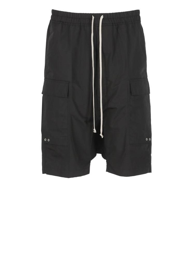 DRKSHDW Black Cargo Bermuda Shorts