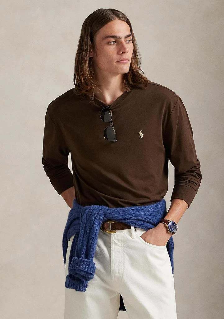Ralph Lauren Classic Fit Jersey Long-Sleeve T-Shirt