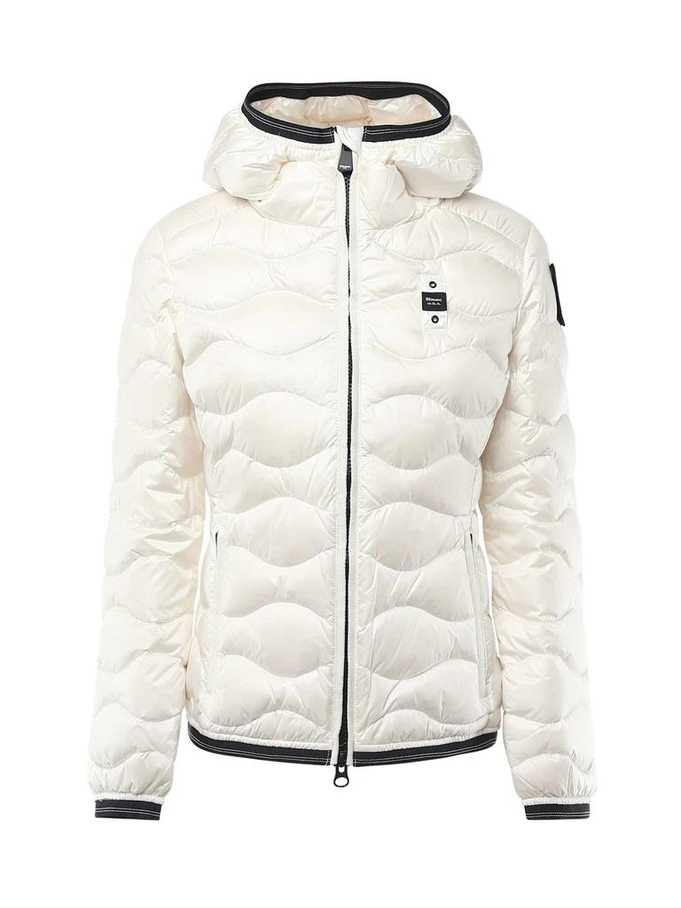 BLAUER Wave Pattern Down Jacket Camelia 1