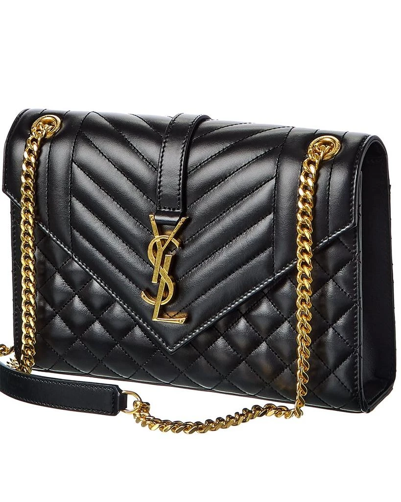 Yves Saint Laurent Envelope Medium Leather Shoulder Bag 3