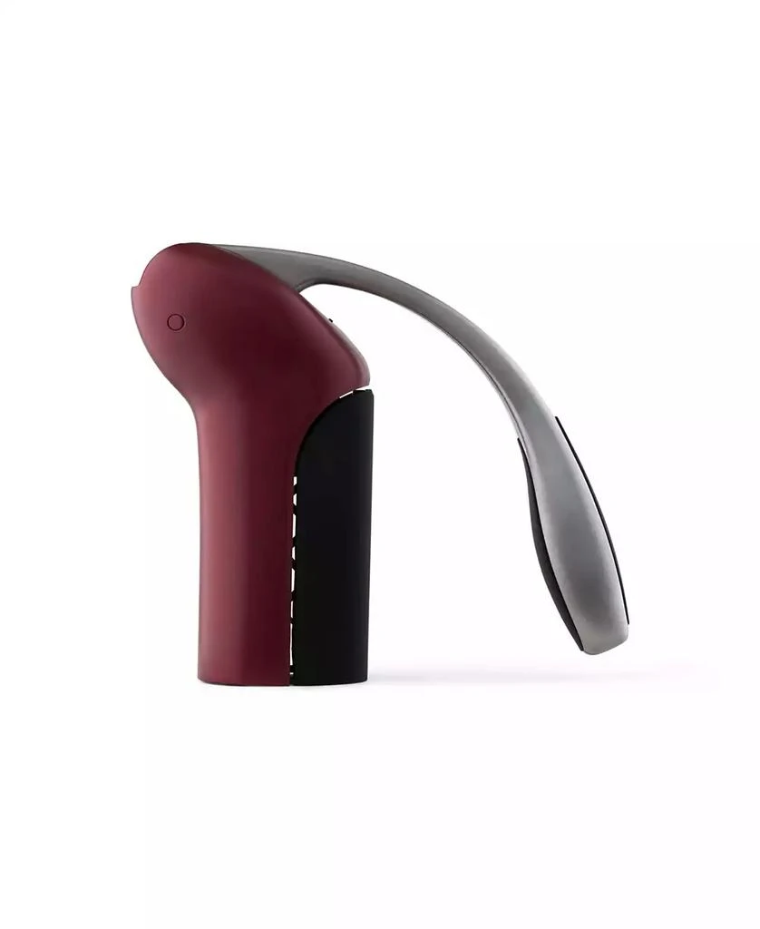 Rabbit Vertical Lever Corkscrew with Foil Cutter, Merlot 3
