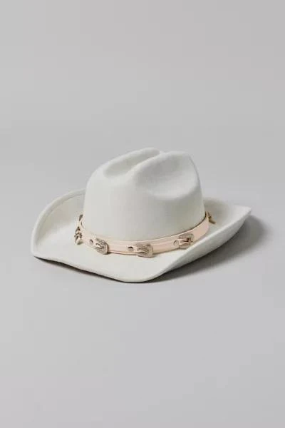 Urban Outfitters Belt Buckle Band Suede Cowboy Hat 3