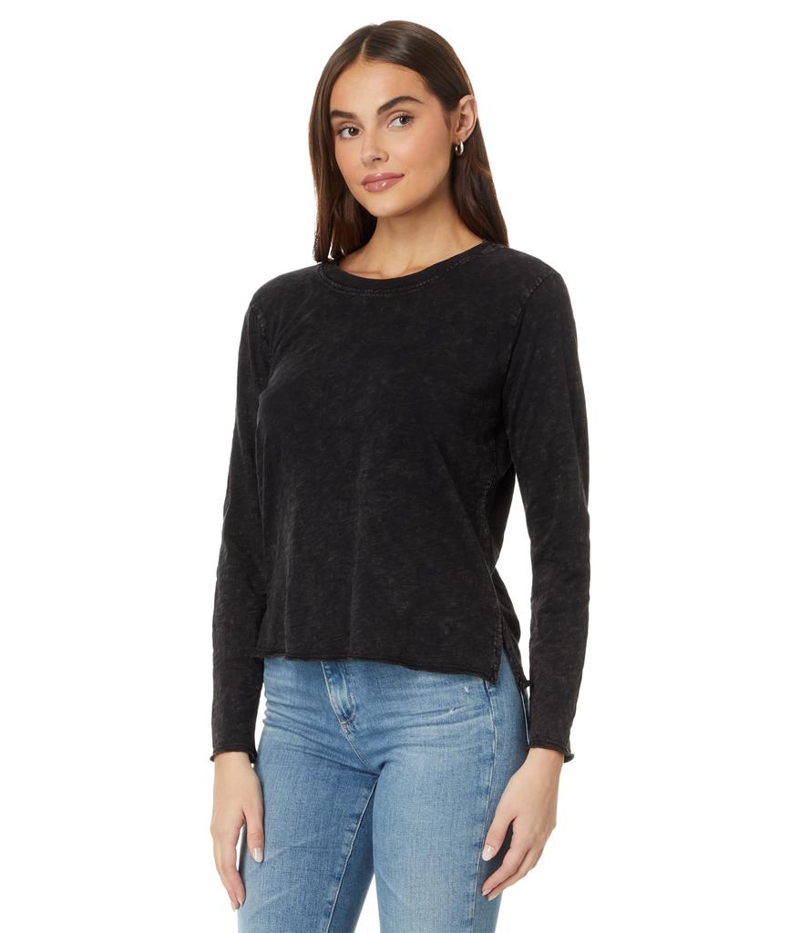Mod-o-doc Long Sleeve Cropped Boxy Tee
