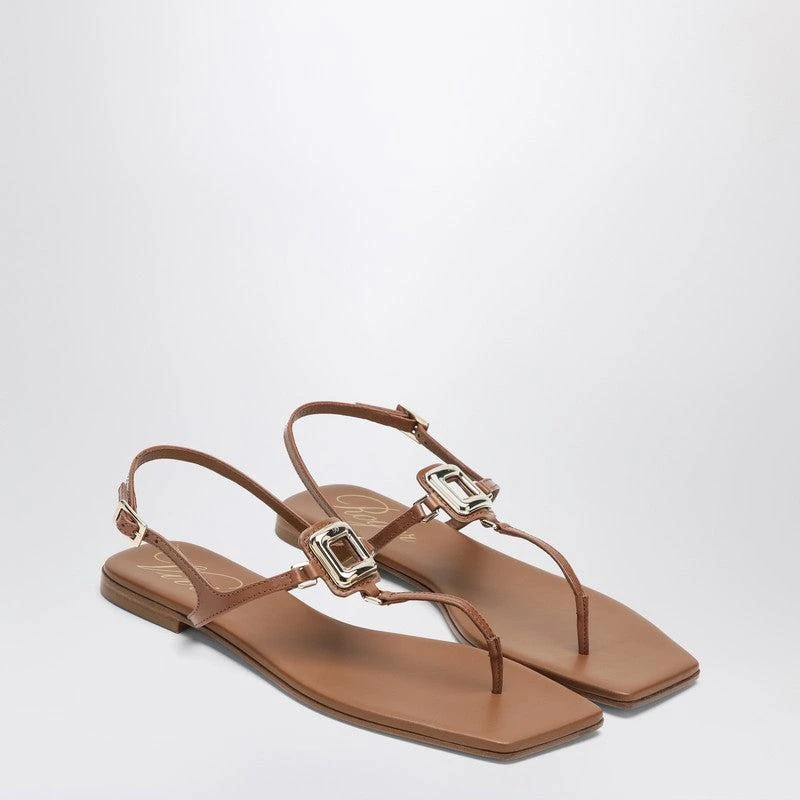 Roger Vivier Women's Leather Viv By The Sea Sandals 2
