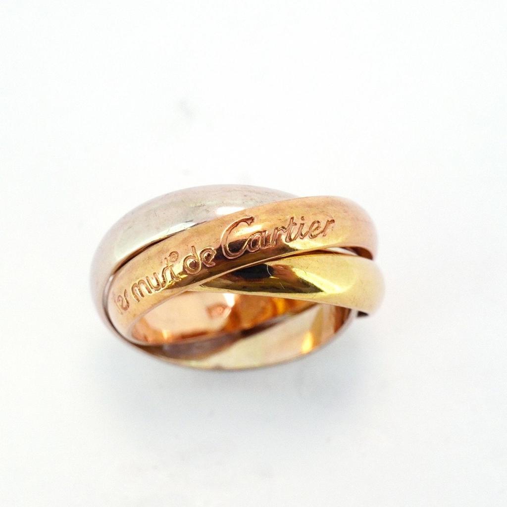 Cartier pink gold (18K) gold (18K) yellow gold (18K) Band Ring (Pre-Owned)