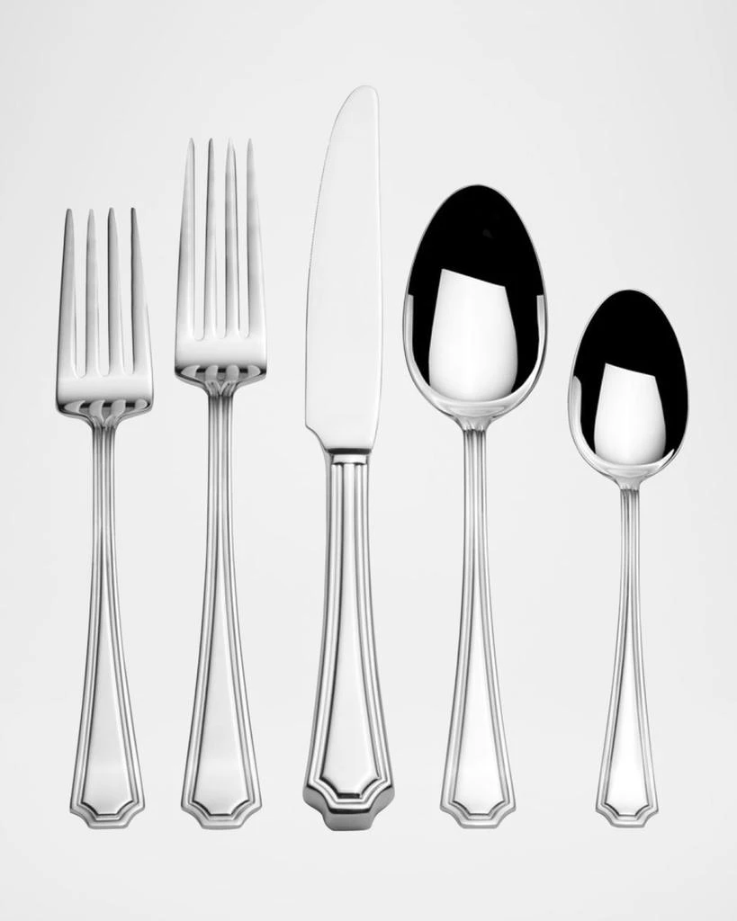 Wallace Silversmiths Audra 20-Piece Flatware Set, Service for 4 1