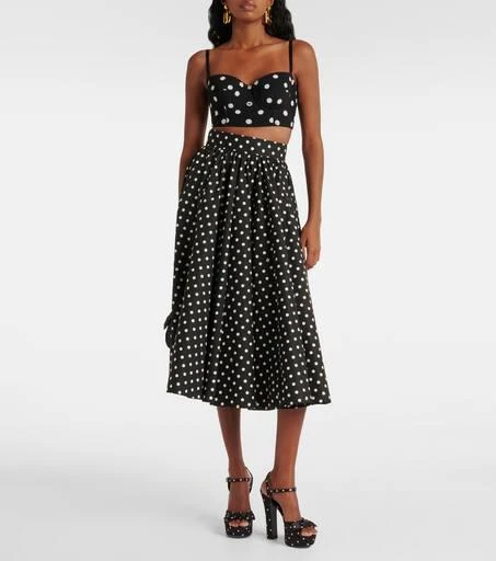 Dolce 
Gabbana Satin platform sandals 3