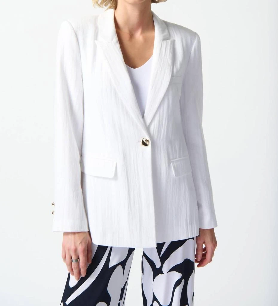 JOSEPH RIBKOFF Joseph Ribkoff - Woven Fitted Blazer