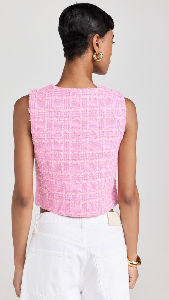 endless rose Tweed Shirt Vest