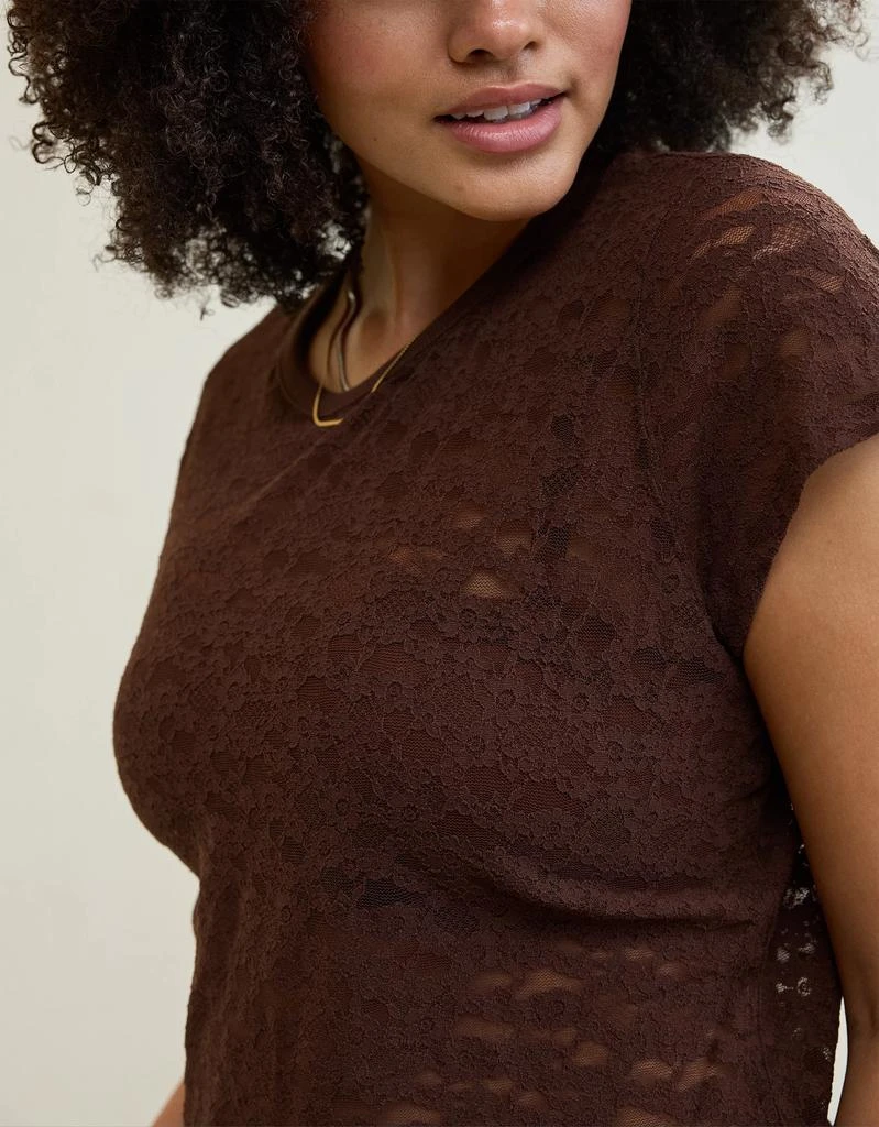 Aerie Aerie Lace Vintage T-Shirt 5