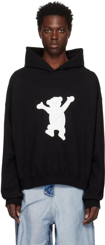 We11done Black Teddy Hoodie 1