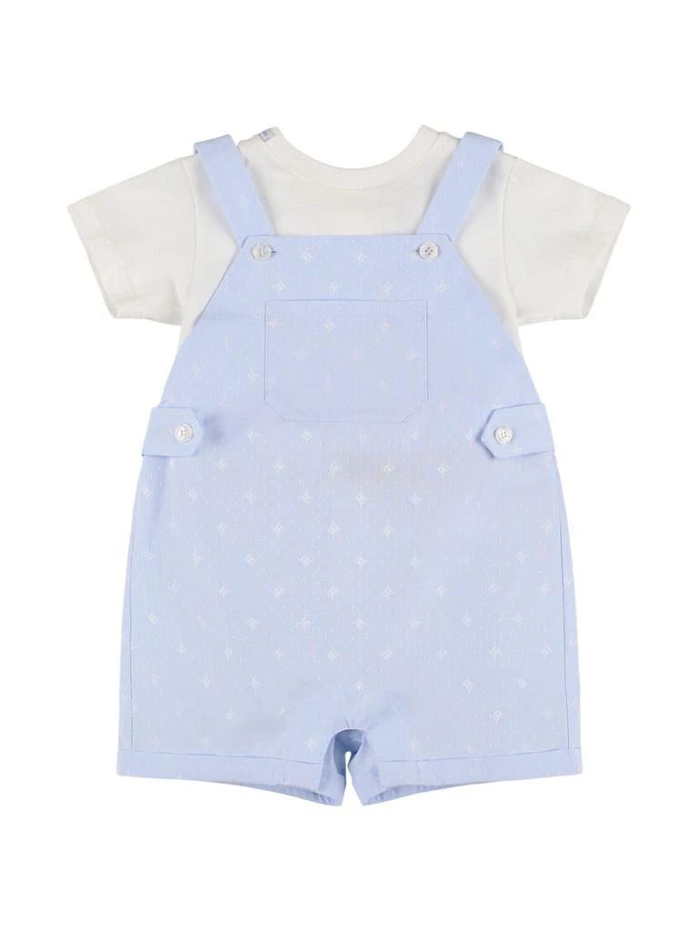 Dolce & Gabbana Cotton T-shirt & Overalls 1