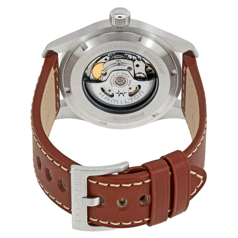 Hamilton Hamilton Khaki Field Automatic Black Dial Men
s Watch H70555533 3