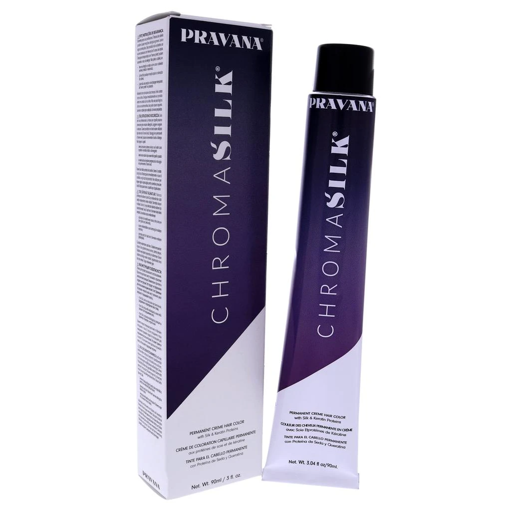 Pravana ChromaSilk Creme Hair Color - 6.45 Dark Copper Mahogany Blonde For Unisex 3 oz Hair Color 3