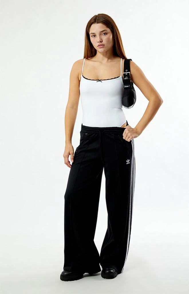 CONTOUR Lace Trim Bow Bodysuit 5