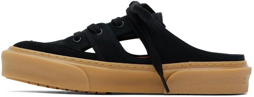 BOTH Black Paste Cut-Out Sneakers 3