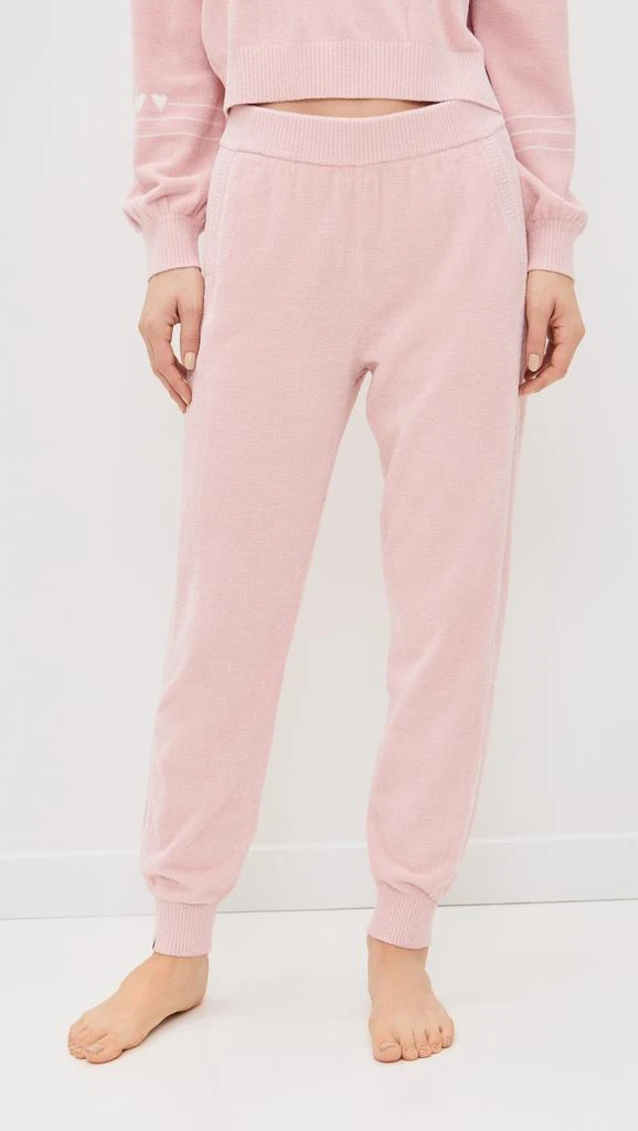 Barefoot Dreams Cozychic Ultra Lite Heartbeat Stripe Pants 6