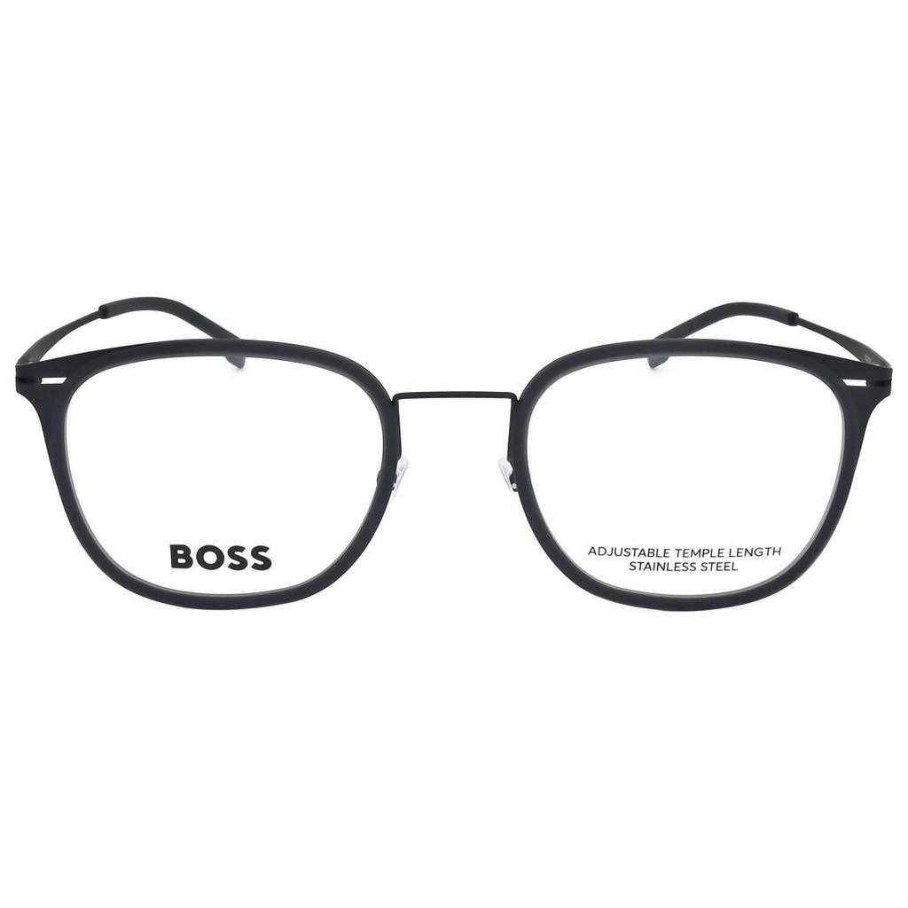 Hugo Boss Hugo Boss Men's Black Round Opticals
