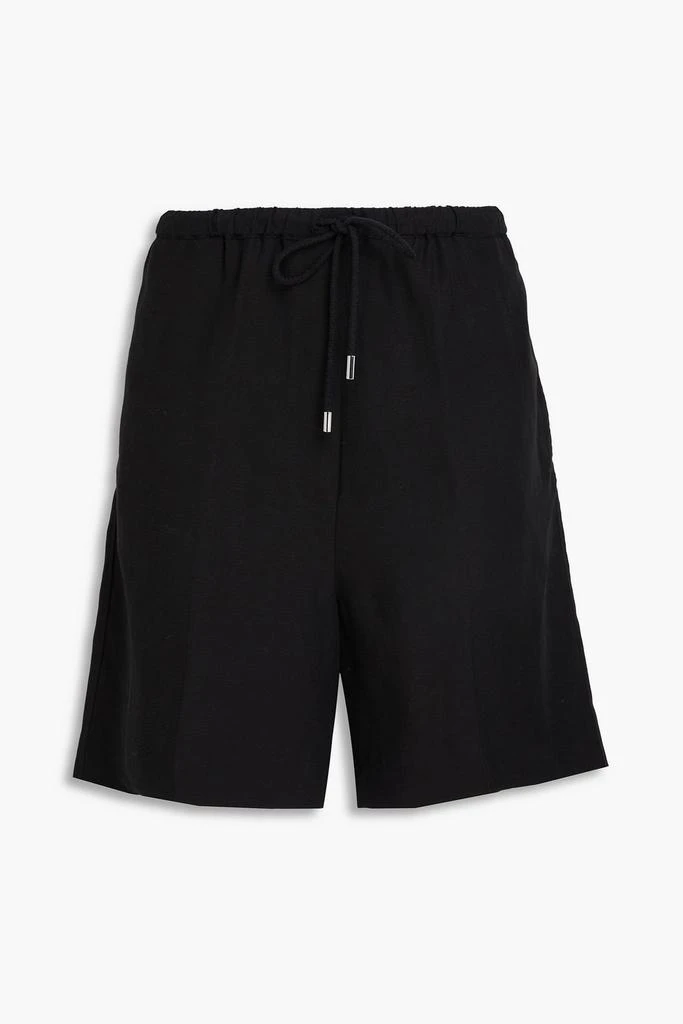 Totême Lyocell and linen-blend shorts 1