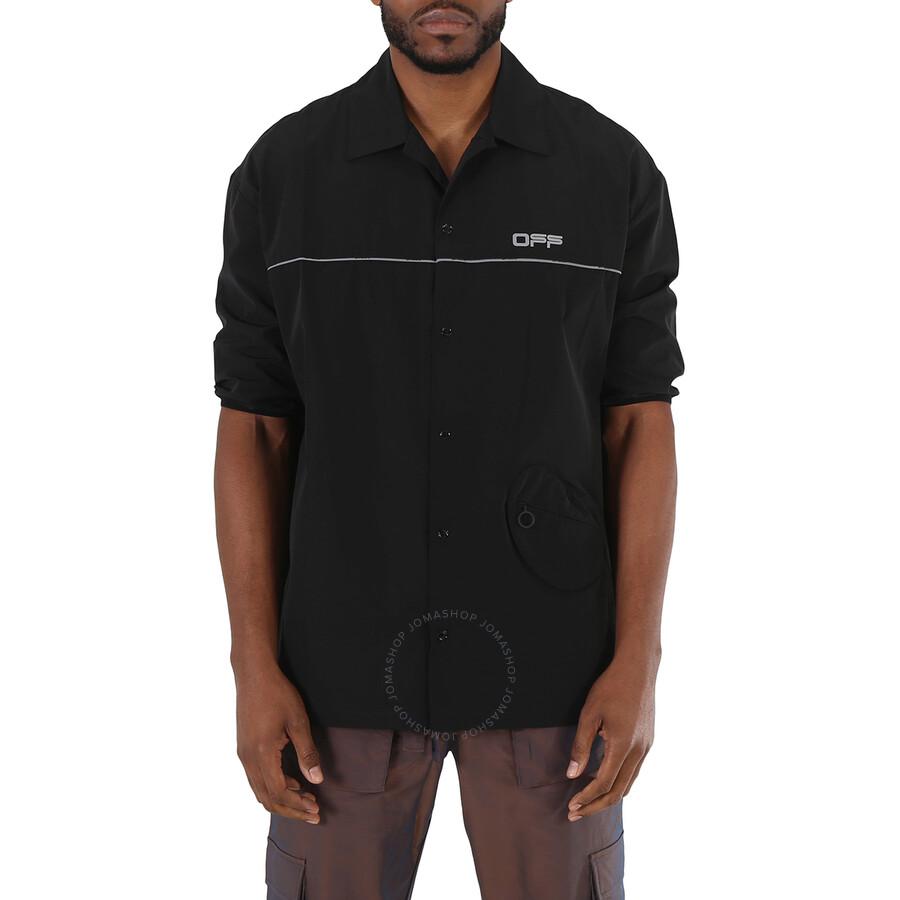 Tシャツ・カットソー Off-White Off White 23 Logo Heavycot Overshirt 21572387_56904223_1000.jpg