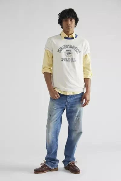 Ralph Lauren Polo Ralph Lauren 3X1 Classic Heritage Paint Splatter Jean 3