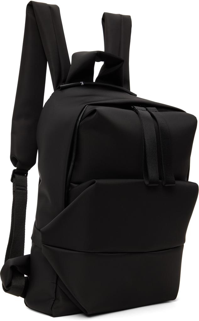 Côte & Ciel Black Sava S Sleek Backpack