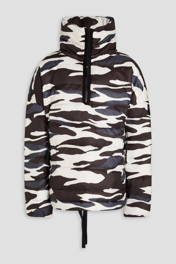 Holden Quilted camouflage-print shell down jacket 1
