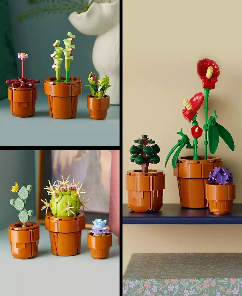LEGO Icons Tiny Plants and Flowers Build and Display Set 10329, 758 Pieces 4